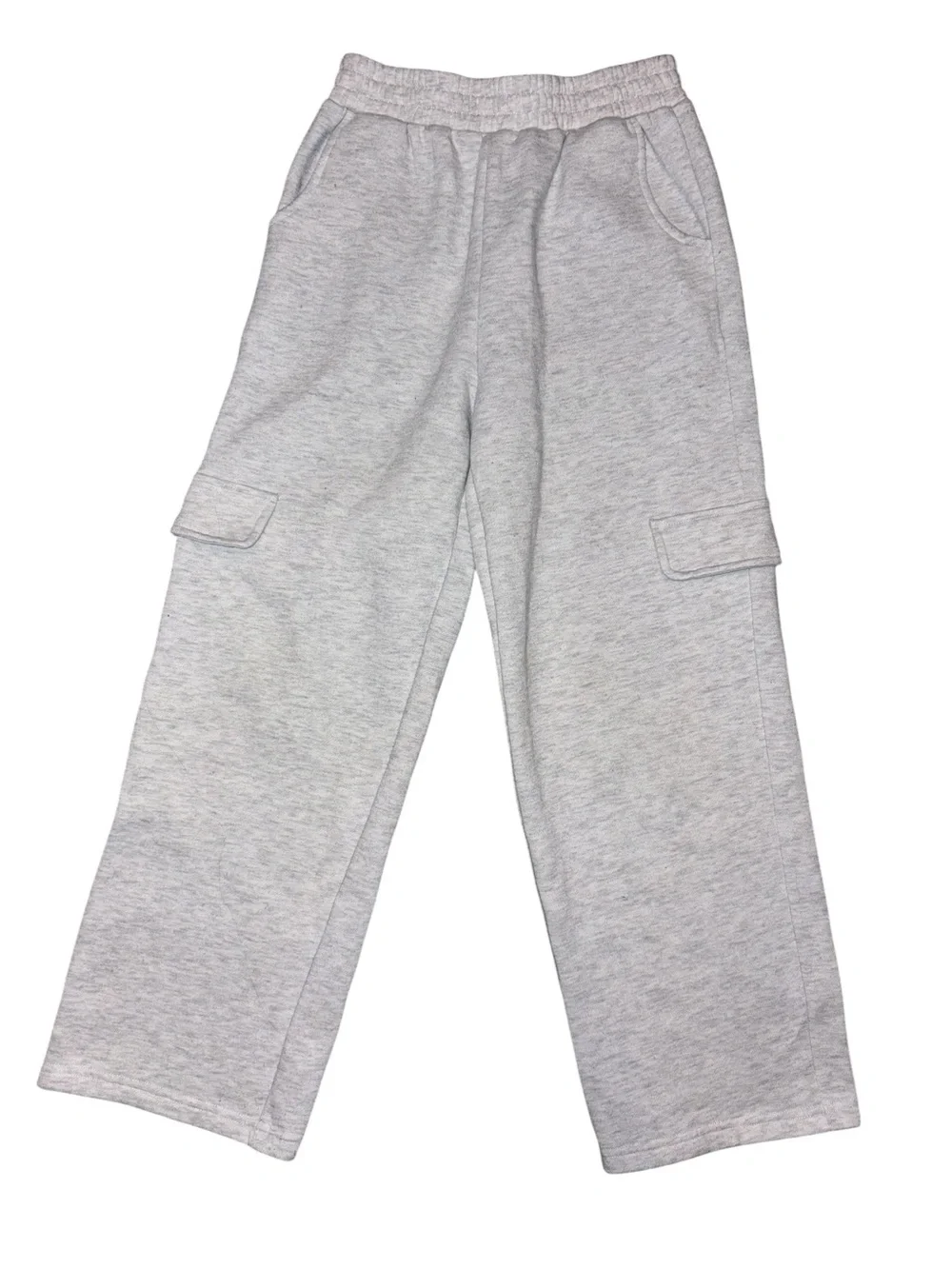 Stelle Light Gray Heather Hoodie & Cargo Jogger Set